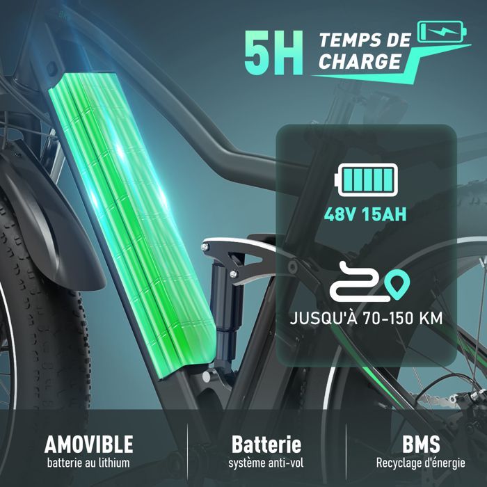 HITWAY Vélo Électrique 26