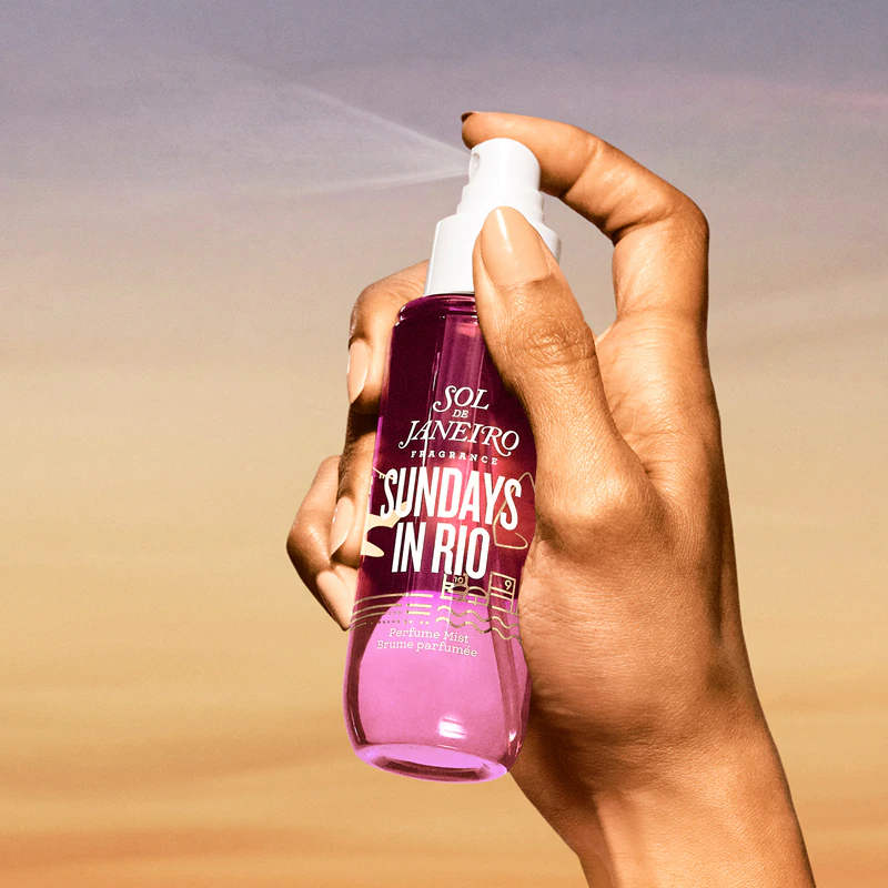 Spray perfumado para corpo e cabelo Sol de Janeiro Sundays in Rio