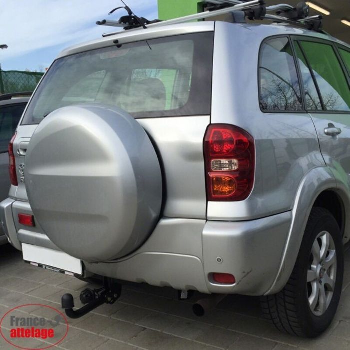 Attelage Toyota Rav 4 (06/00-02/06) Col de cygne + faisceau universel 7 broches - Auto-Hak