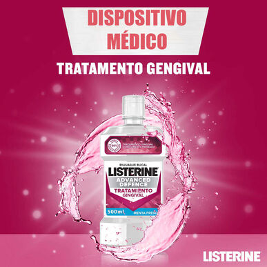 Listerine Advanced Defence Gum Treatment Elixir 500 ml