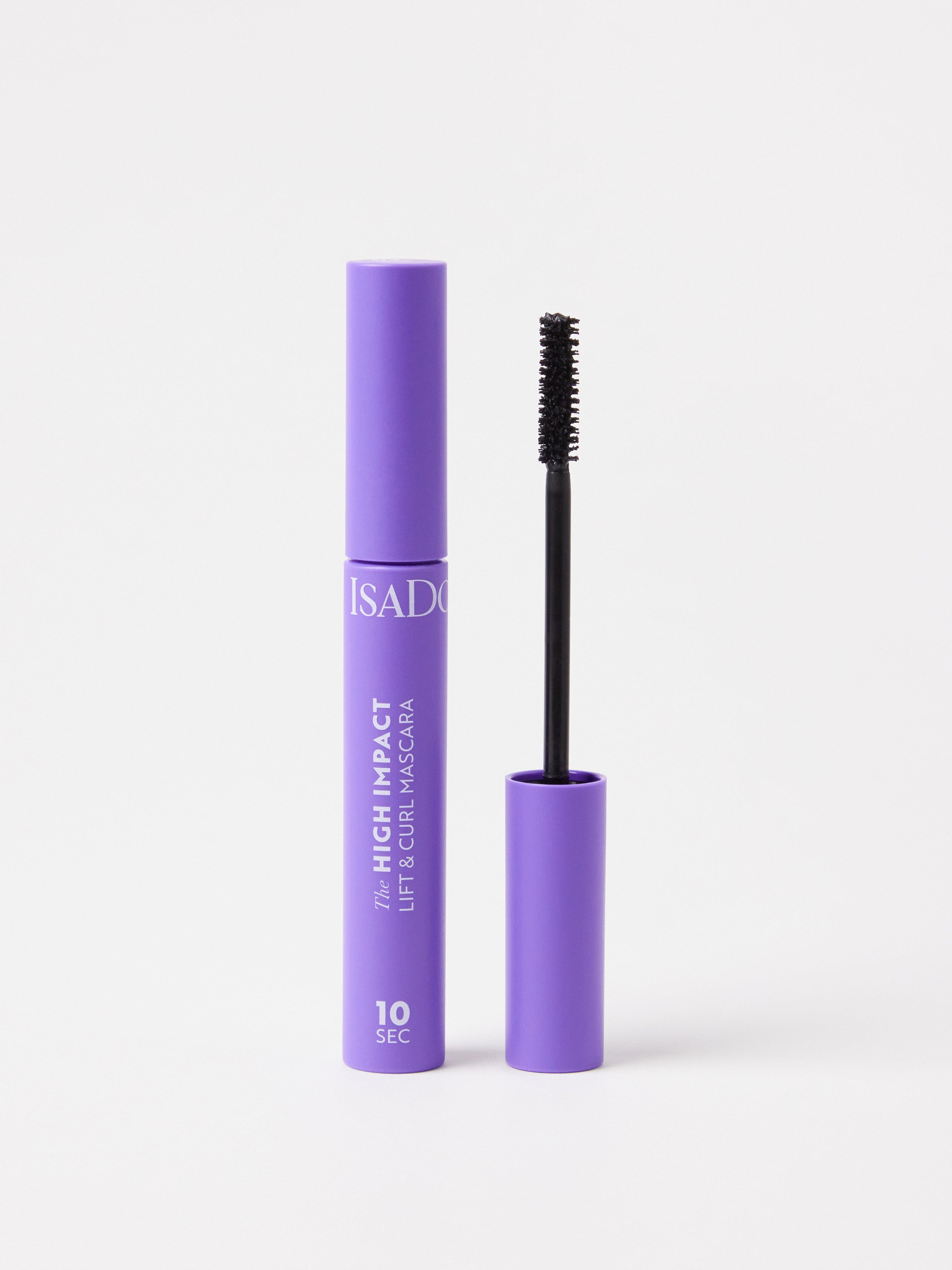 IsaDora Máscara de pestañas de alto impacto Lift&Curl Intense Black de 10 segundos 02 NEGRO INTENSO