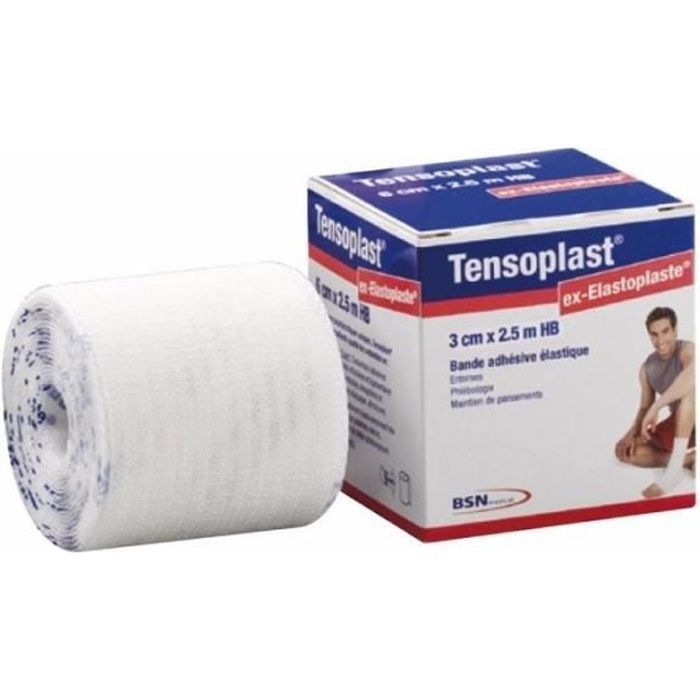 Rolo de bandagem Tensoplast de 3 cm