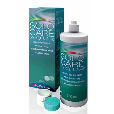 Solocare Líquido Limpeza Para Lentes De Contacto Solocare Aqua      360ml 360ml