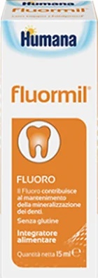 HUMANA Humana Fluormil druppels 15 ml Fluoridesupplement voor kinderen