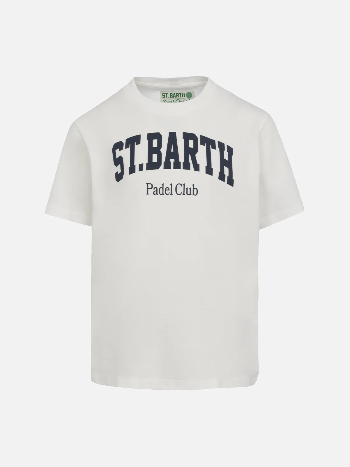 Kinder T-shirt van katoen met opdruk van St. Padel Club B.