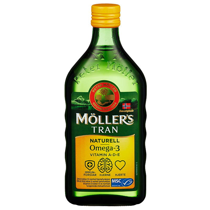 Möller's Möller's Tran 500 ml Naturlig