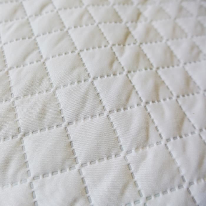 Almohada acolchada de espuma viscoelástica de 70x40 cm - Suave y cómoda