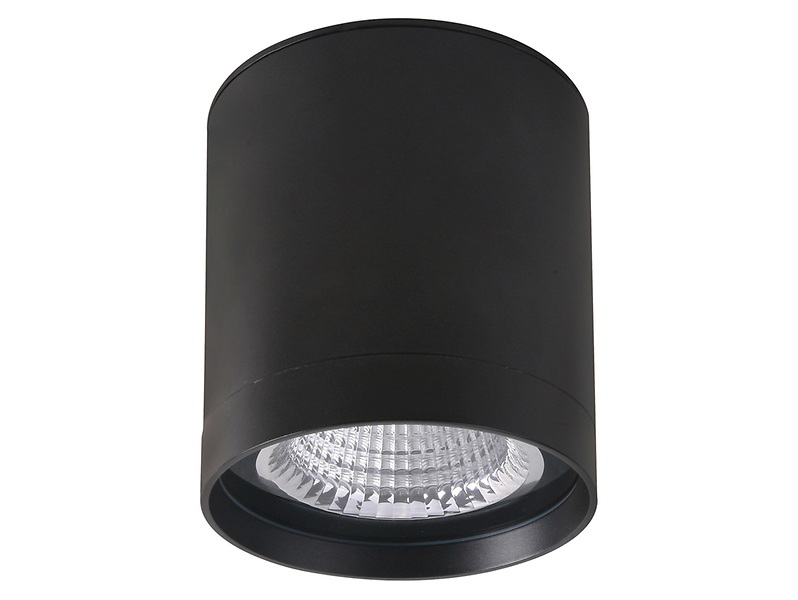 Lampa sufitowa łazienkowa Vetra LED aluminiowa czarna