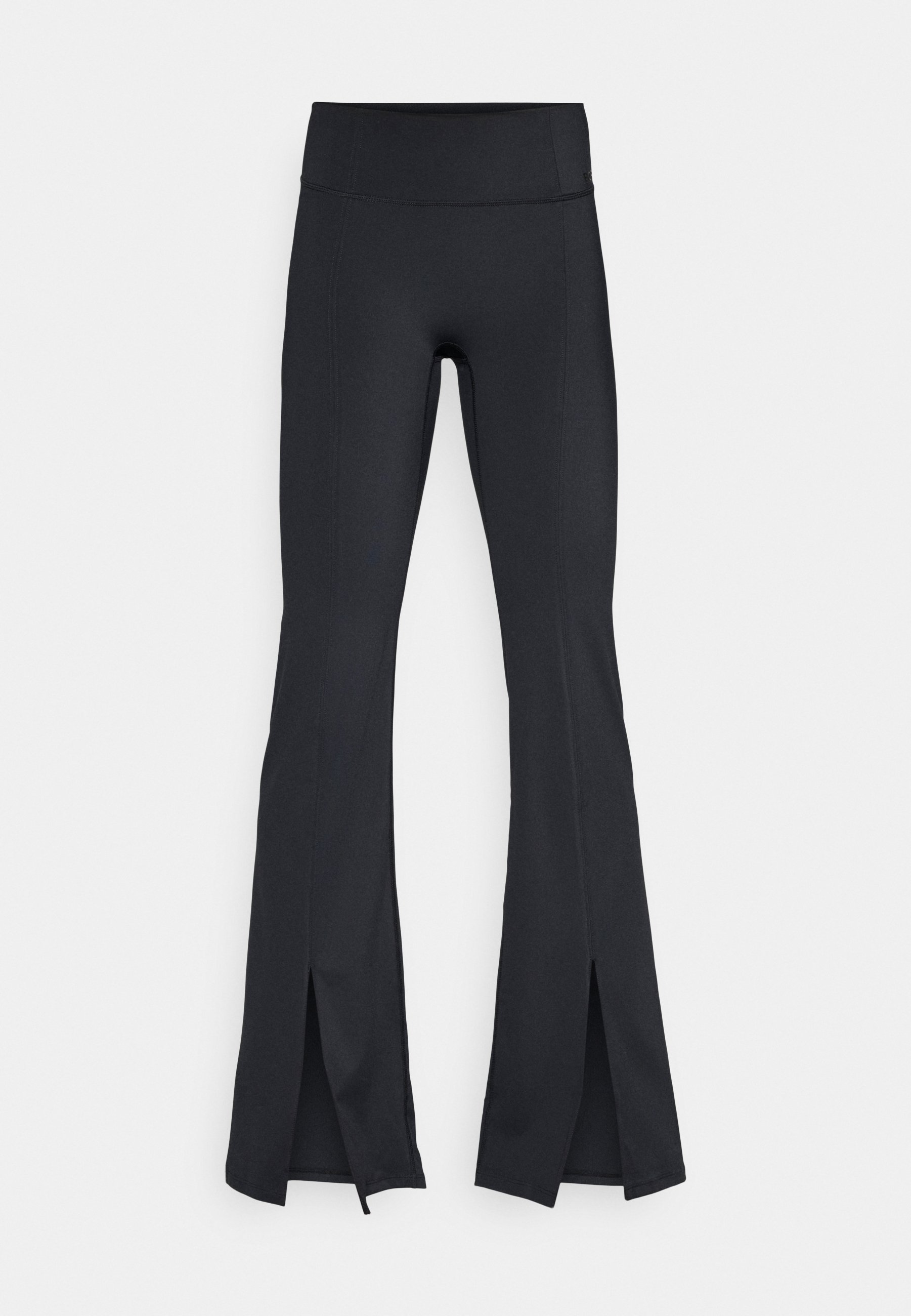 Leggings Björn Borg STUDIO FLARED SLIT - nero bellezza