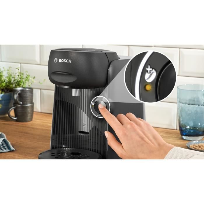 Cafetera multifunción - BOSCH - TASSIMO - T16 Finesse negra - 1400 W