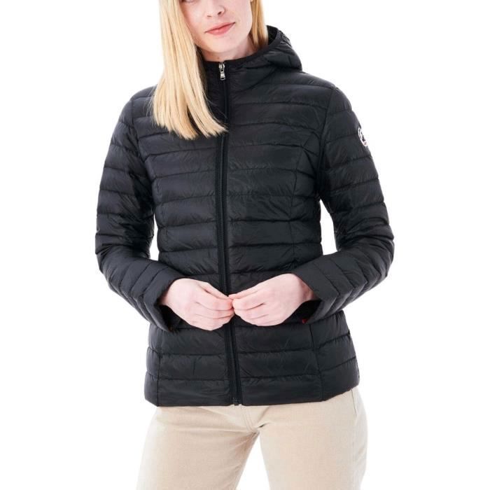 JOTT CLOE WOMEN'S BLACK DOWN JACKET with hood