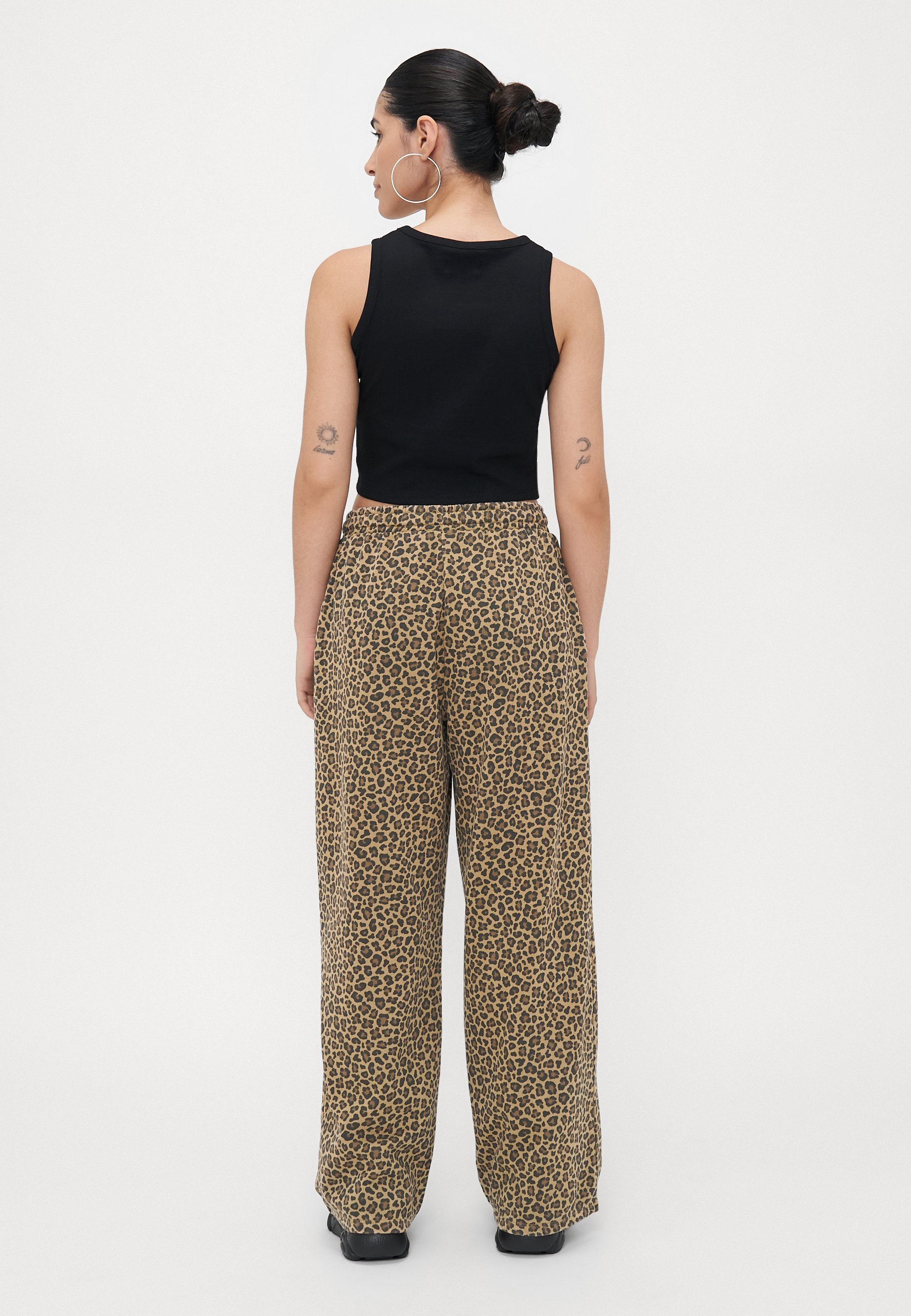 ONLY Petite ONLLEO PANTS - Broeken - travertijn