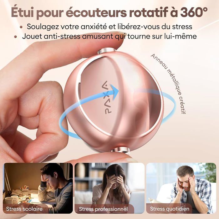 Auricolari wireless Bluetooth 2 in 1 con clip, design aperto, Bluetooth 6.0 - Ritardo zero, durata della batteria di 140 ore, riconoscimento L/R [YC201]