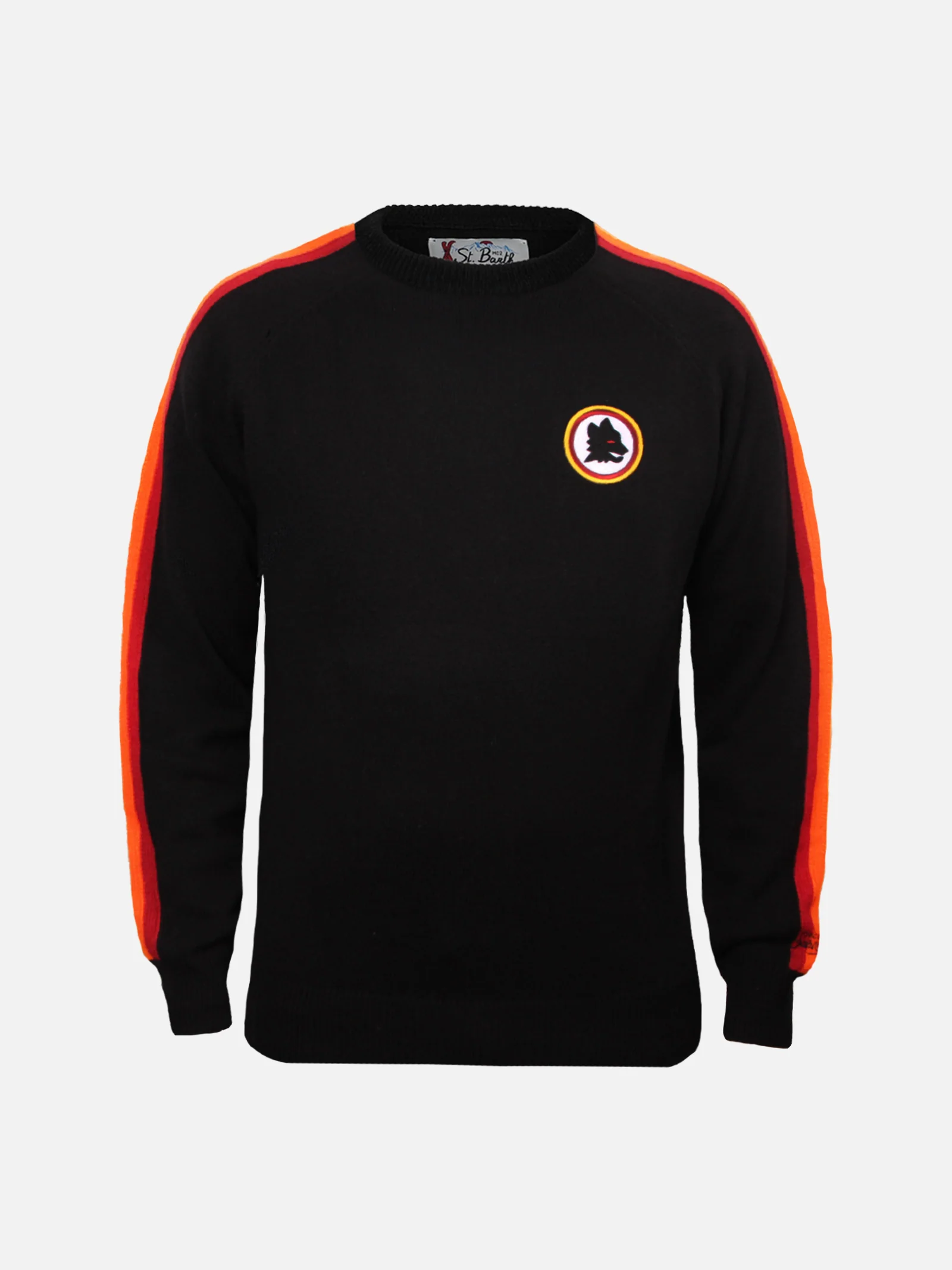 Maglione da uomo girocollo con patch Roma | EDIZIONE SPECIALE AS ROMA