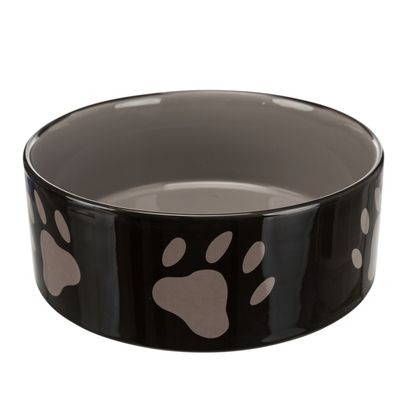 Tigela de cerâmica Trixie com pegadas de patas