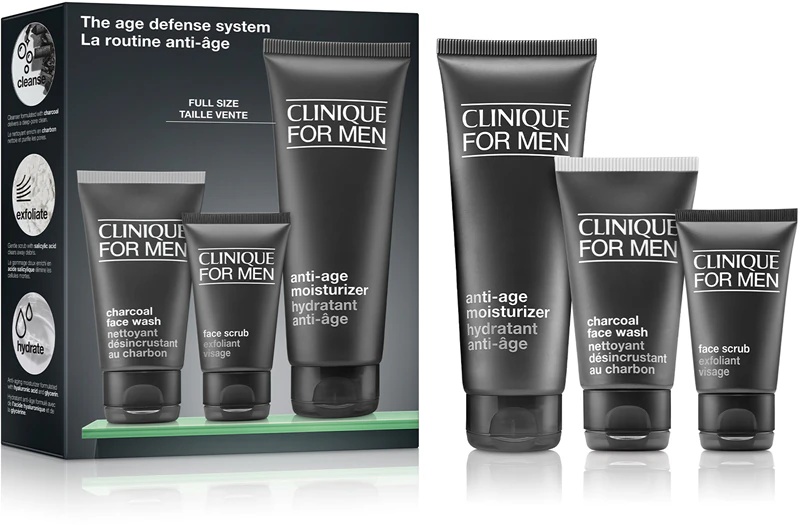 Clinique For Men™ The Age Defense System darilni set za moške