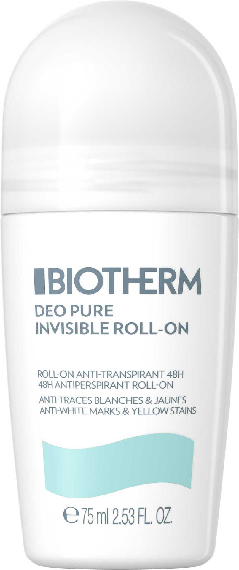 Deo Pure Invisible Invisible roll-on 48 sati 75 ml - Biotherm