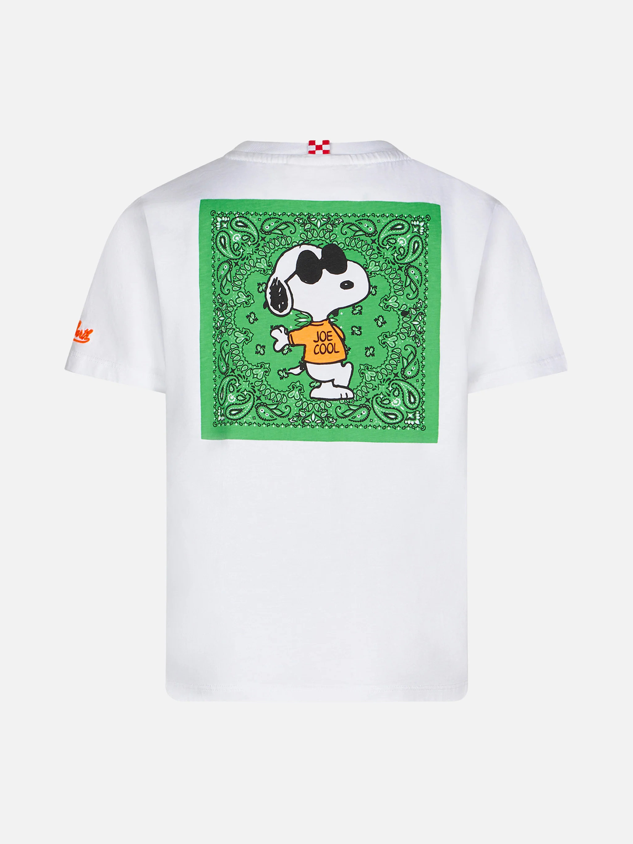 Kinder T-shirt van katoen met de tekst 