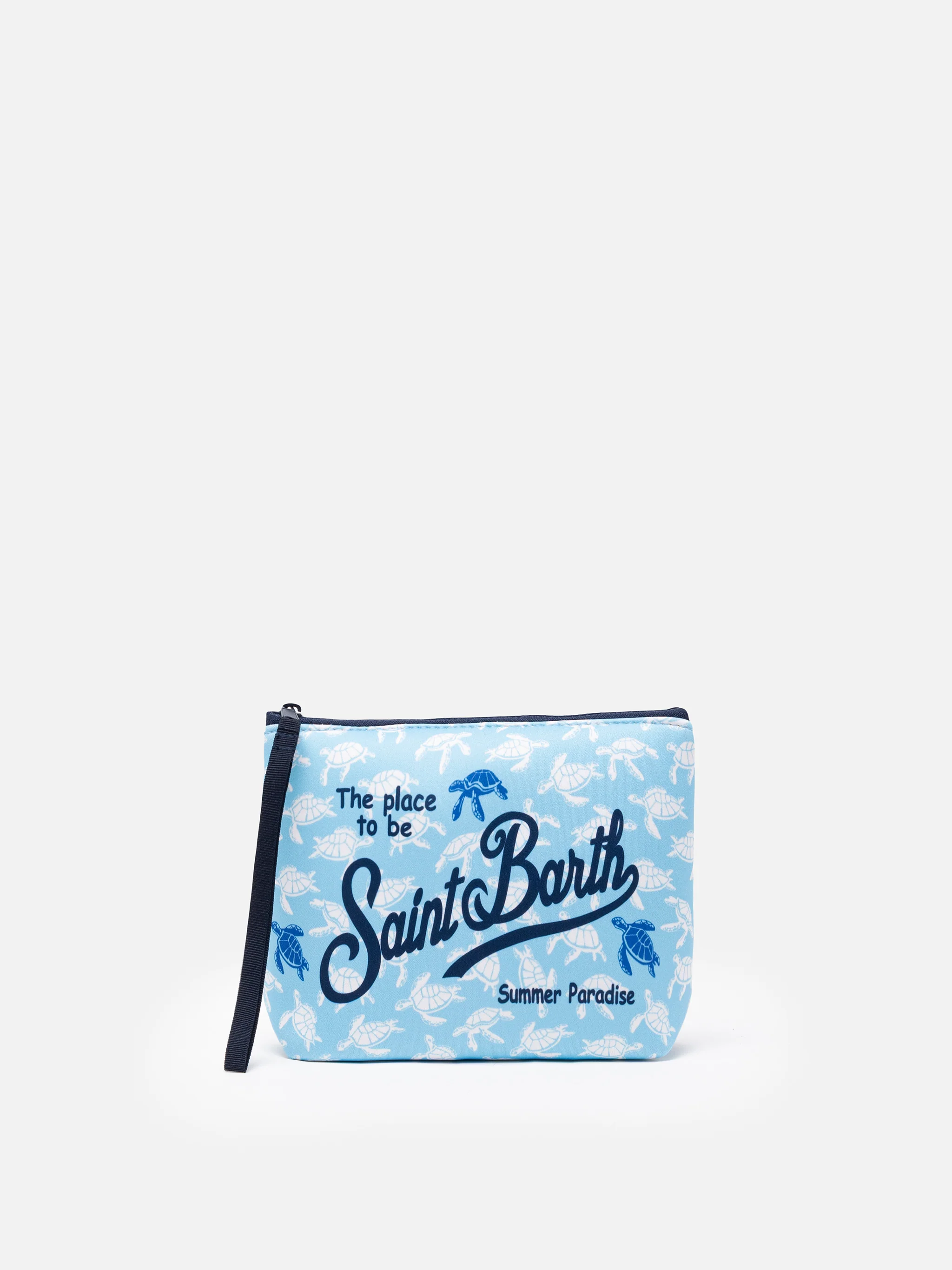 Aline scuba clutch met schildpadprint