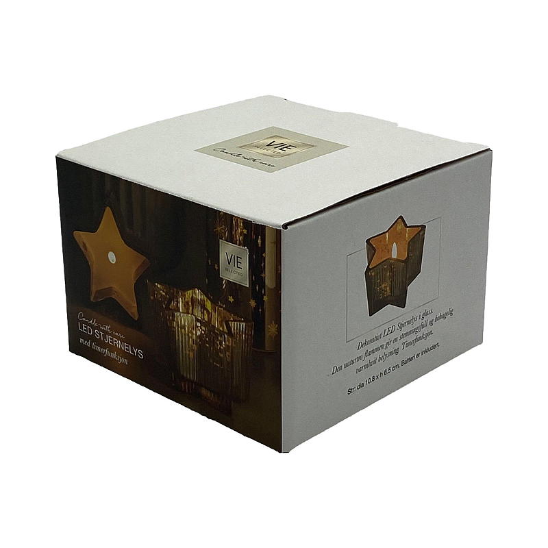Vie Selected Starlight 10,8x6,5 cm LED guld