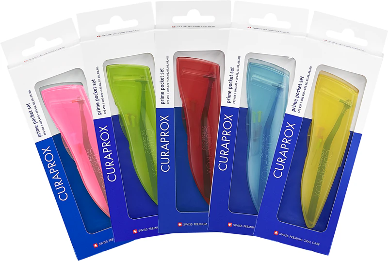 Conjunto de escovas interdentais Curaprox 459 Blister Prime Pocket