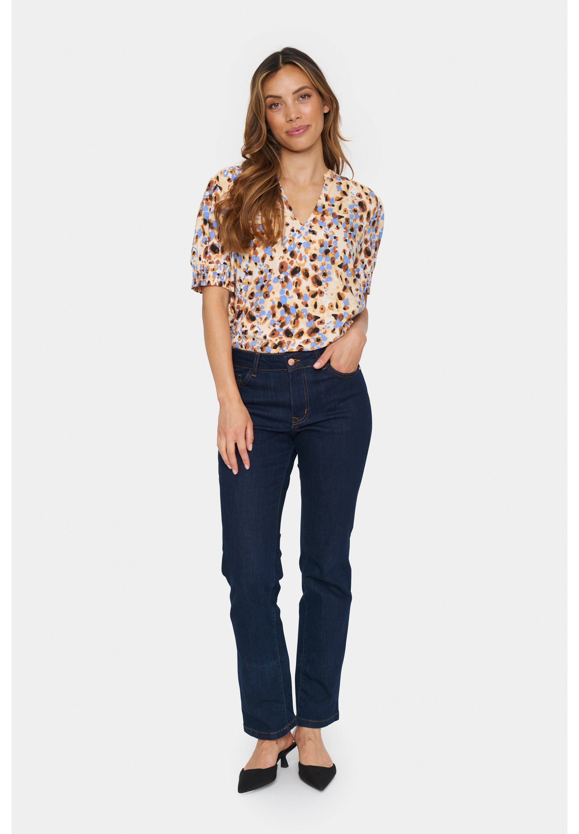 Saint Tropez ZOFVISZ - Camicetta - pois di betulla leopardata