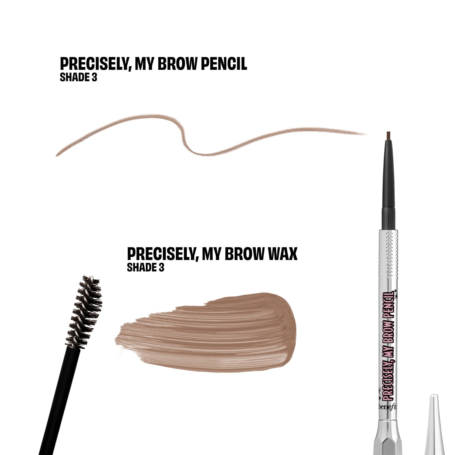 Benefit Make-up-Set Brow Collection Precisely My Brow Pack, Farbton 3 2025, 1 unidad