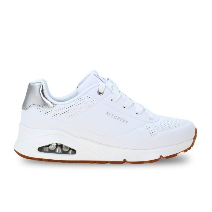 Chaussures pour garçons - SKECHERS - Uno Gen1 310545L WSL - Blanc - Lacets - Plat