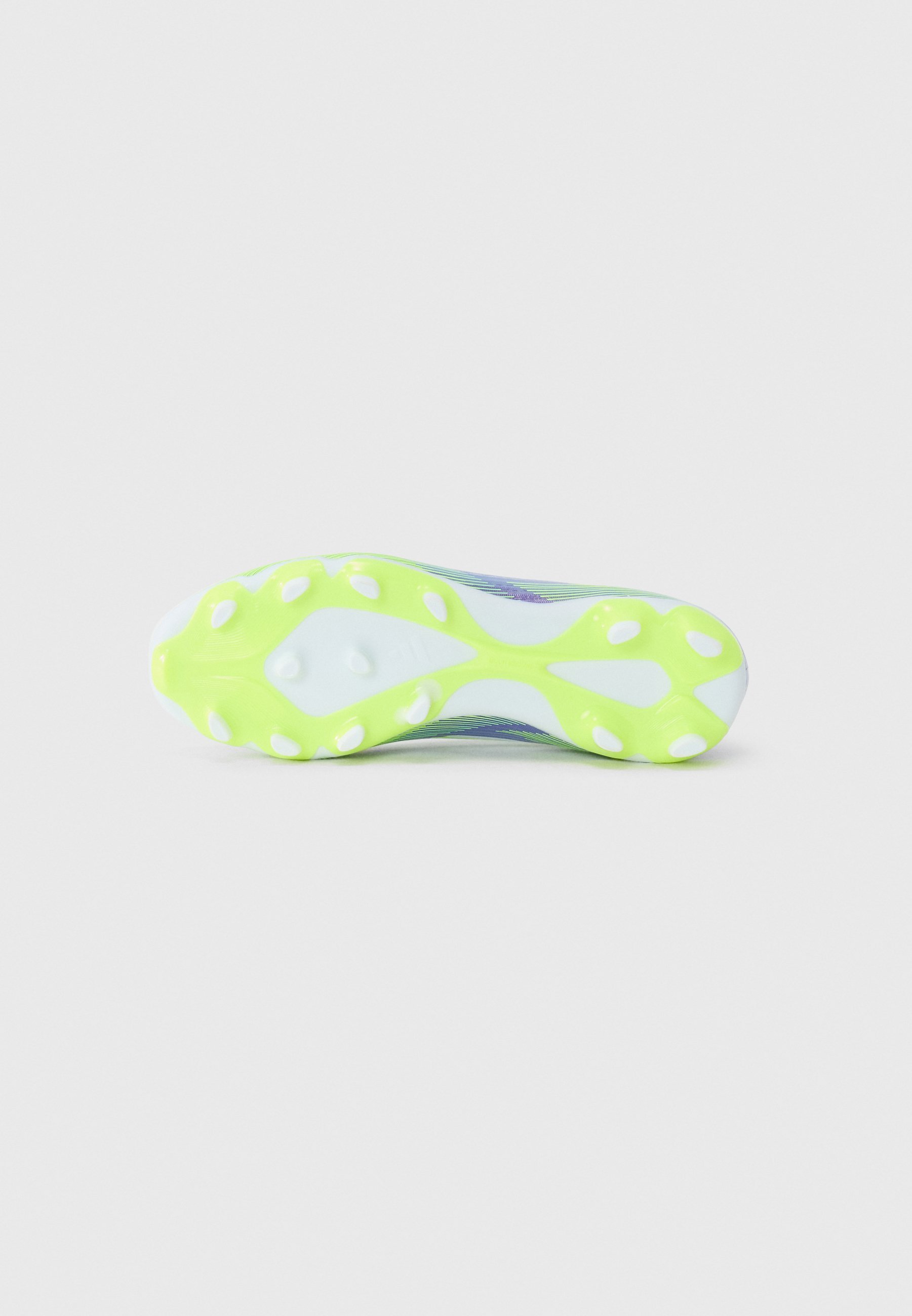 adidas Performance F50 LEAGUE UNISEX - Voetbalschoenen voor stevige ondergrond - paars/wit/helder citroengeel