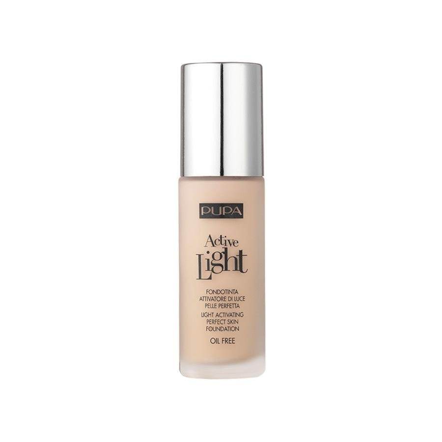 PUPA Milano Foundation Active Light makiažo pagrindas – 30 ml