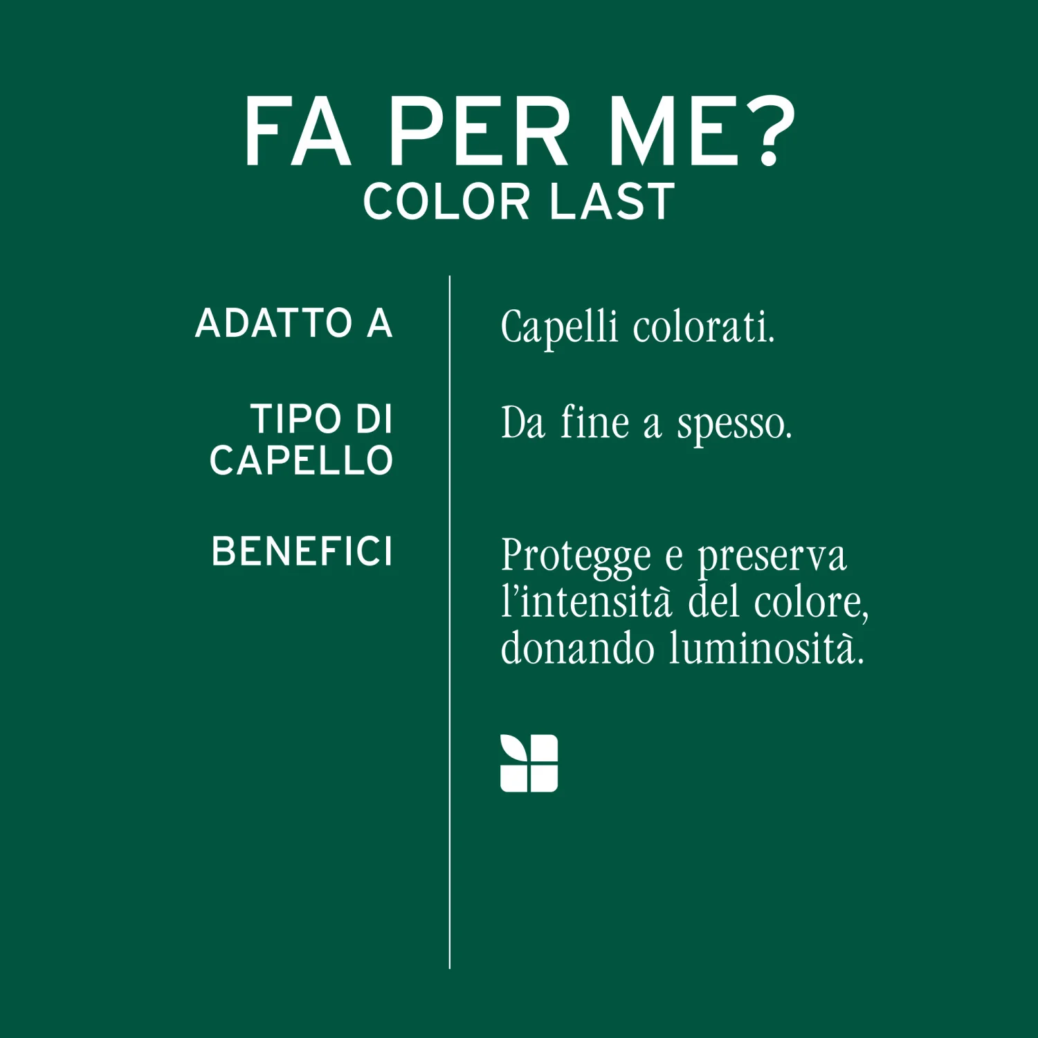 ColorLast Shampoo - Shampoo Protezione Colore