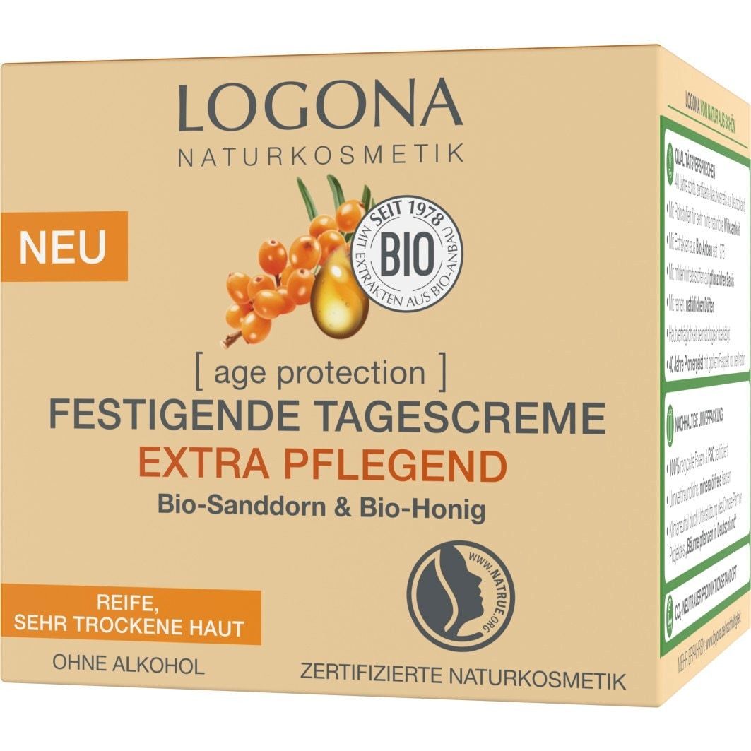 „Logona“ dieninis kremas su senėjimą stabdančiu poveikiu – 50 ml