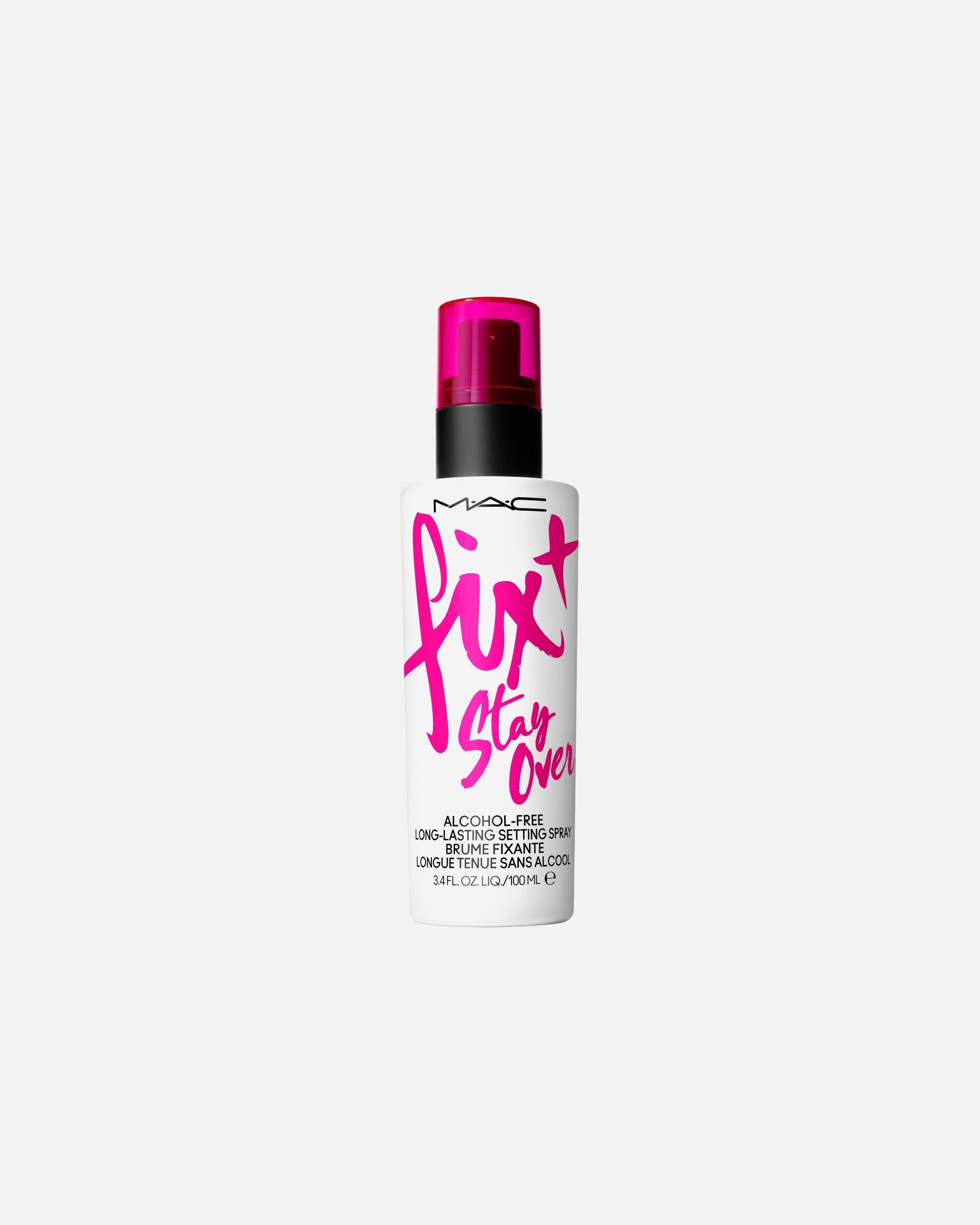 MAC Fix+ Stay Over fiksuojantis purškiklis – be alkoholio, 16 valandų fiksacija – 30 ml
