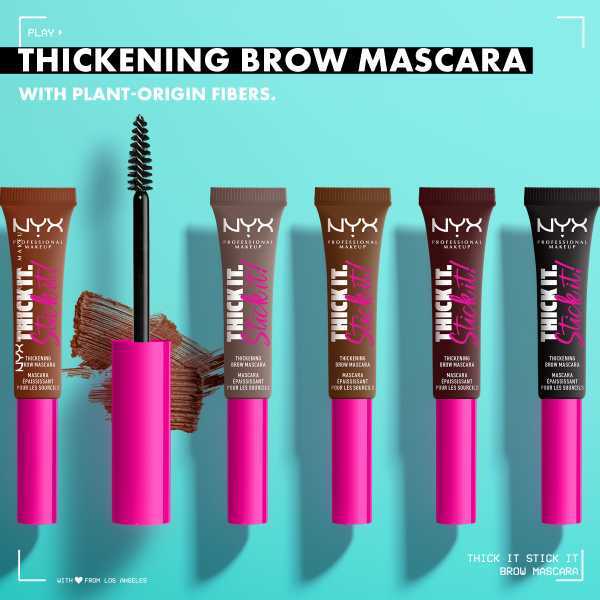 Řasenka na obočí NYX Professional Makeup Brow Mascara - Espresso