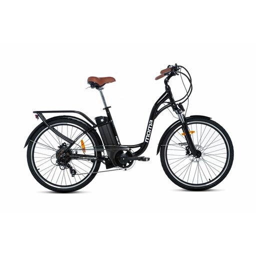 „Moma Bikes Ebike“ 28,2 colio hidraulinis elektrinis dviratis su diskiniais ratais