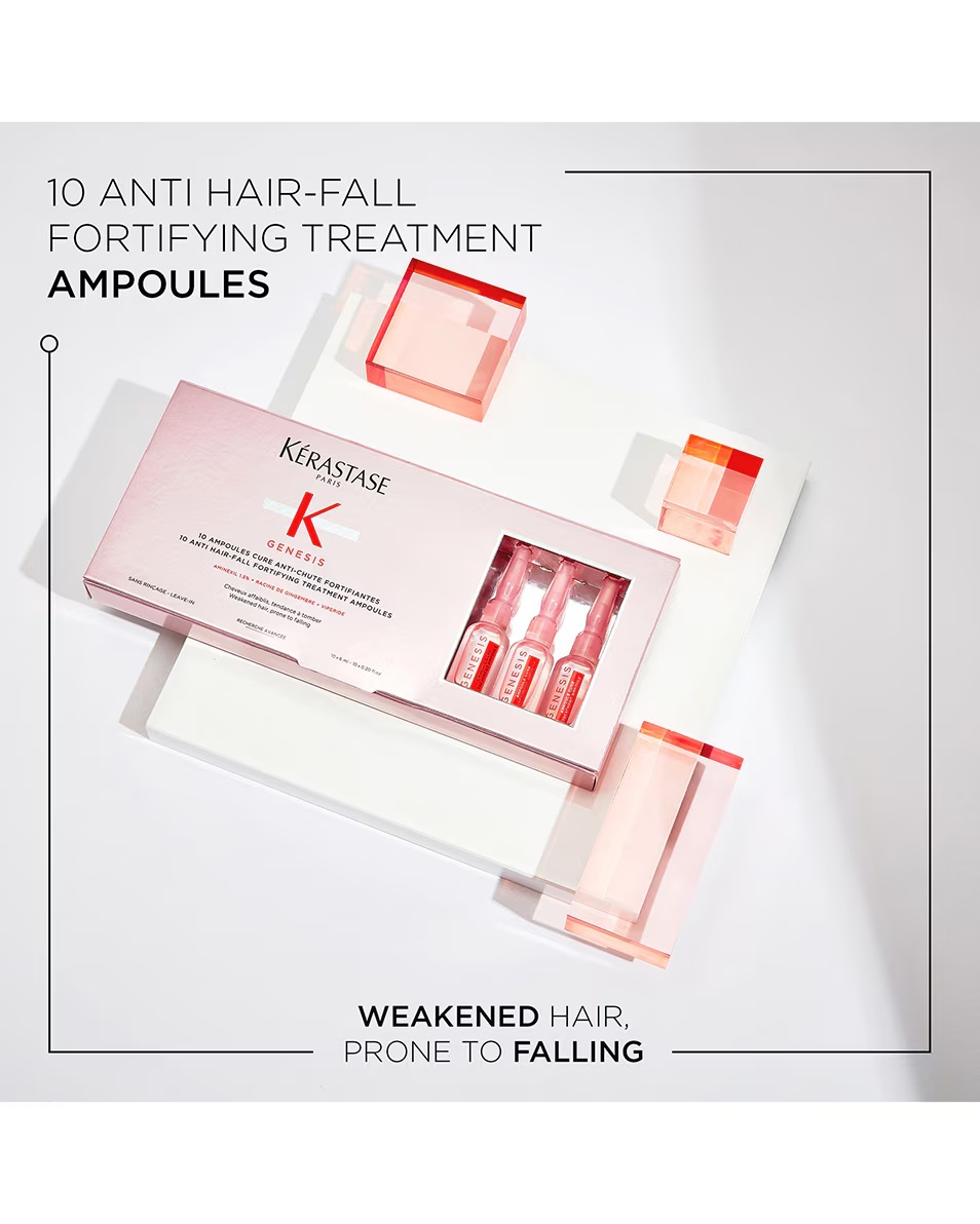 KÉRASTASE GENESIS AMPULE CURE FORT. AMPULE ANTI-CHUTE CURE FORT.ANTI-CHUTE