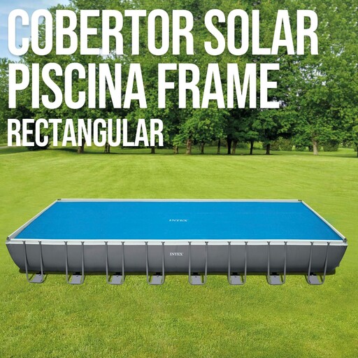 Couverture solaire Intex pour piscines rectangulaires 975 x 488 cm