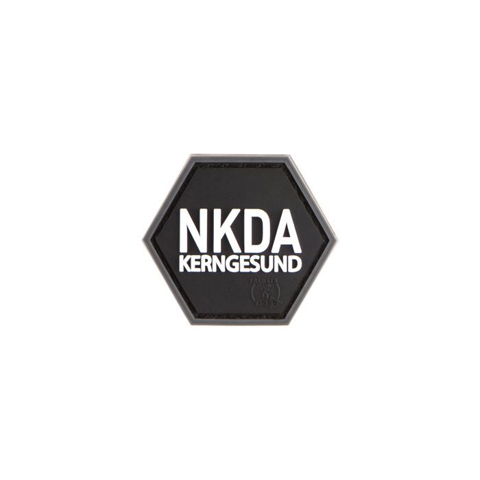 JTG NKDA Kerngesundin kuusikulmainen kumimerkki