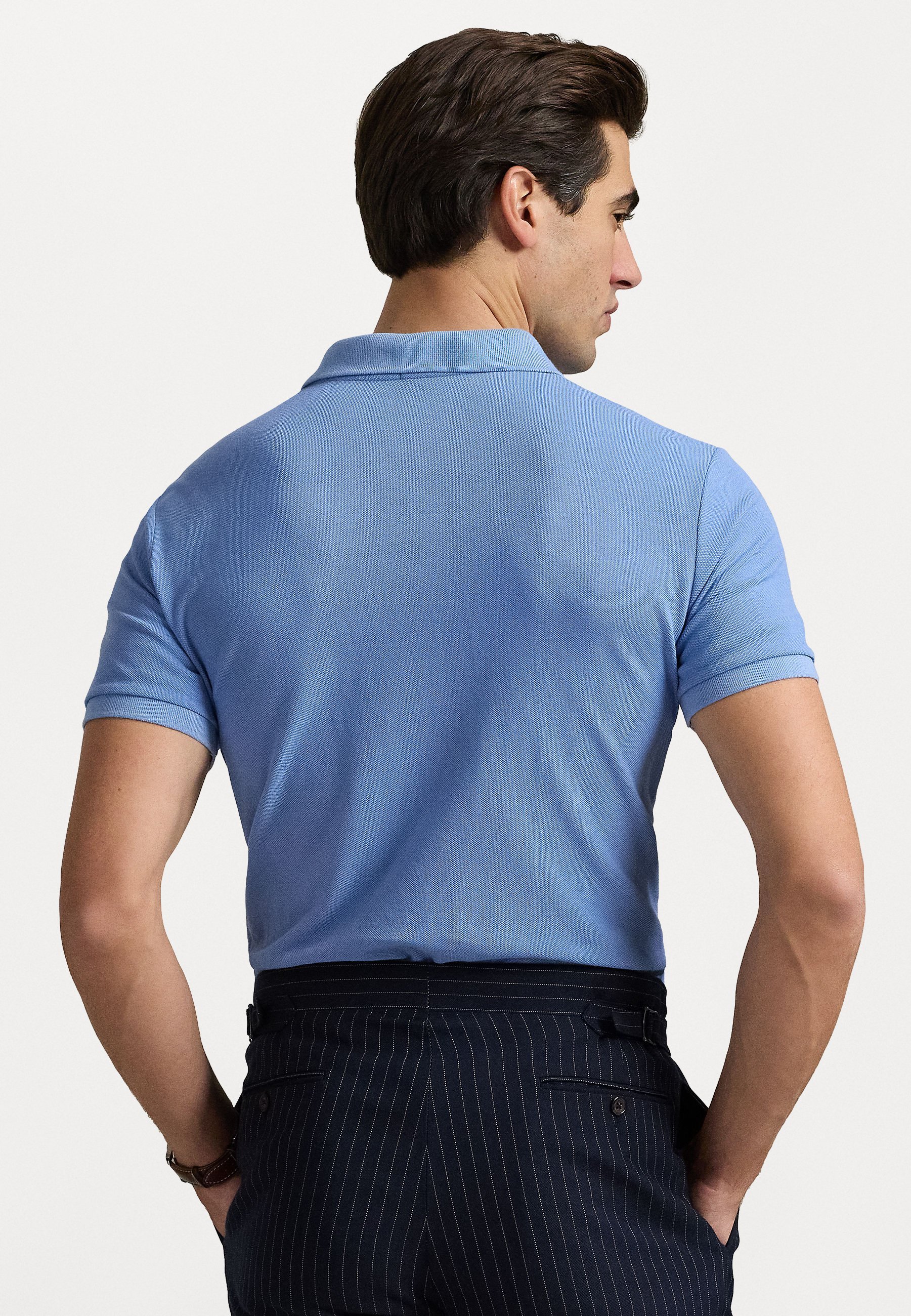 Polo Ralph Lauren HET ICONISCHE MESH POLOSHIRT - Poloshirt - campusblauw