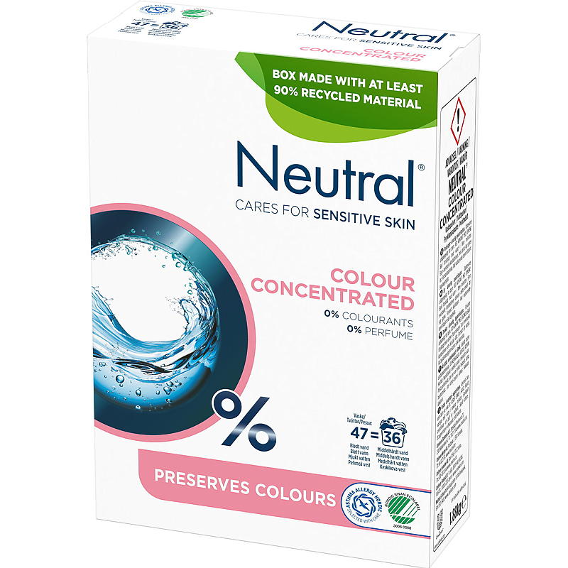 Neutralt tvättmedel 1,88 kg Neutral färg
