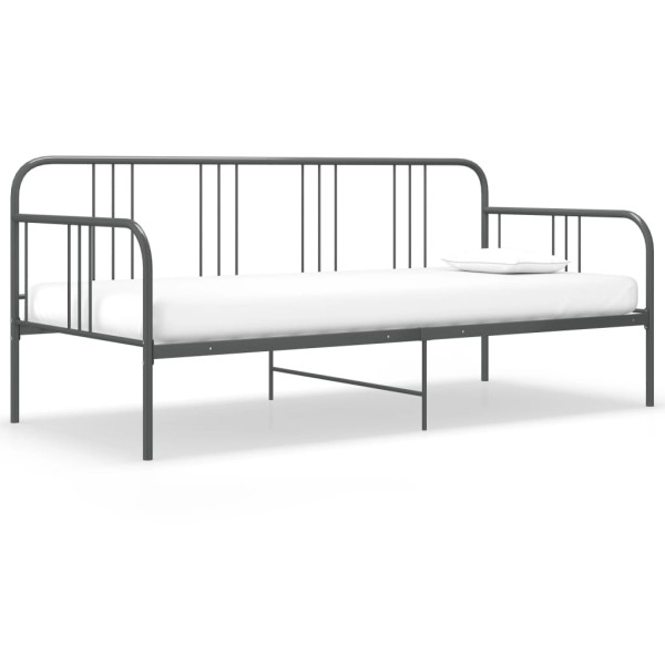 Wersalka Szary  Metal vidaXL