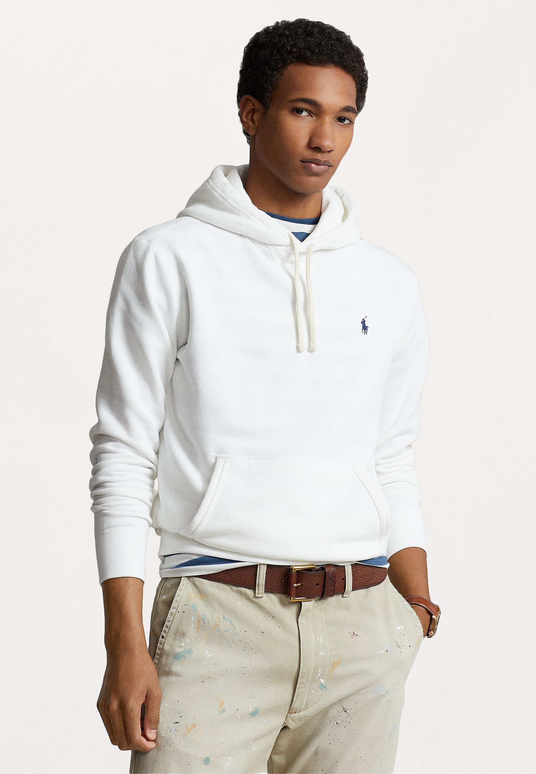 Polo Ralph Lauren THE RL HOODIE - Sweat à capuche - blanc