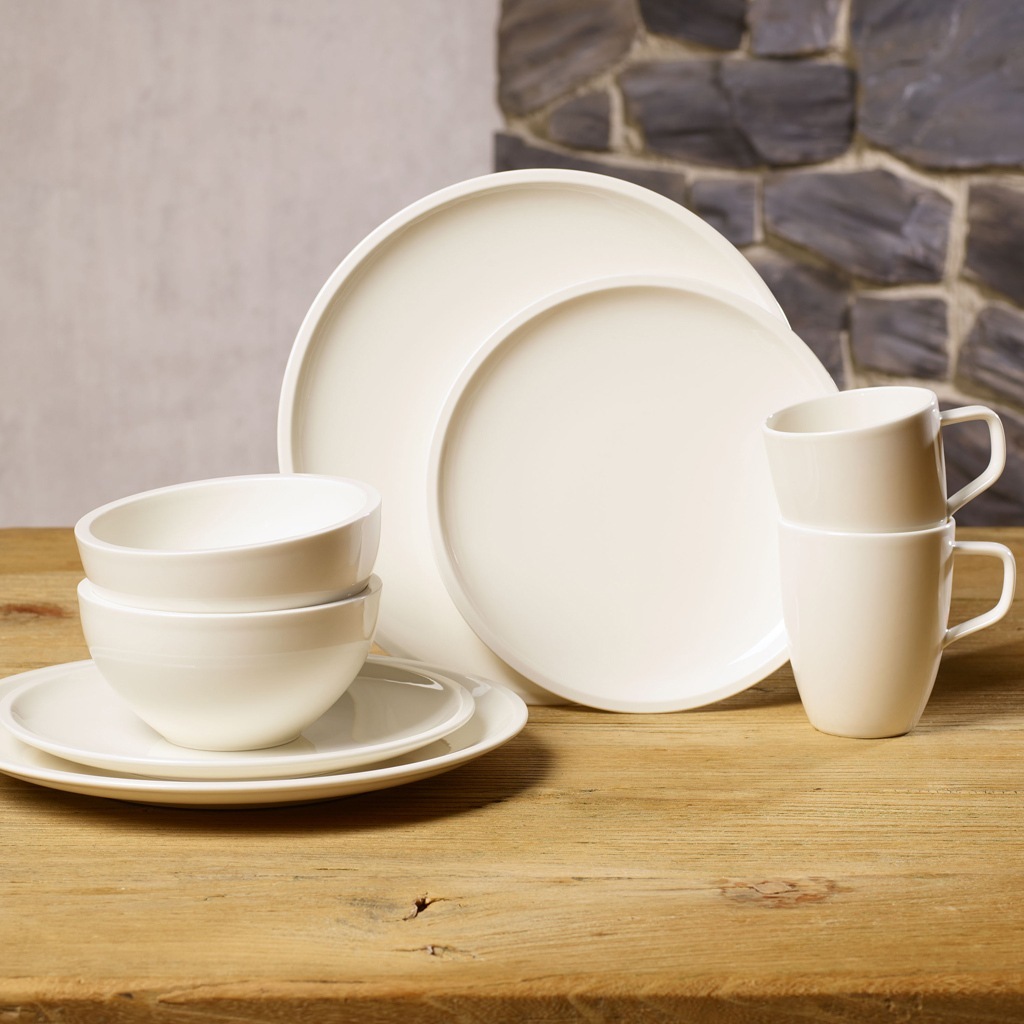 „Villeroy & Boch“ indų rinkinys pradedantiesiems, 8 dalys. „Artesano Original“ – 1 dalis.