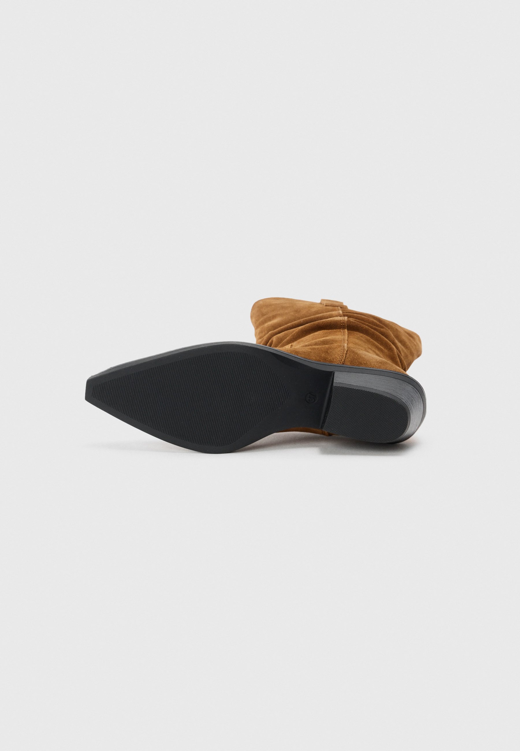 Even&Odd Cowboy/Biker laarzen - licht cognac