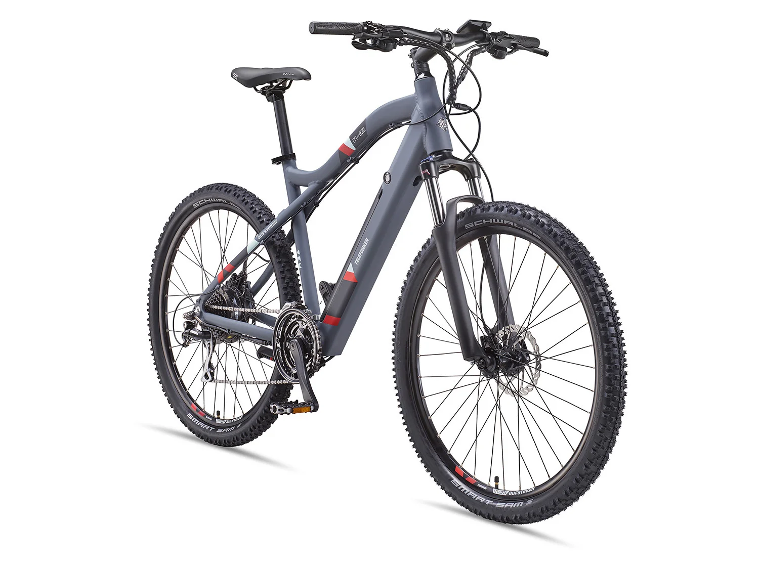 TELEFUNKEN E-Bike maastopyörä »Aufsteiger M922«, MTB, 27,5 / 29 tuumaa