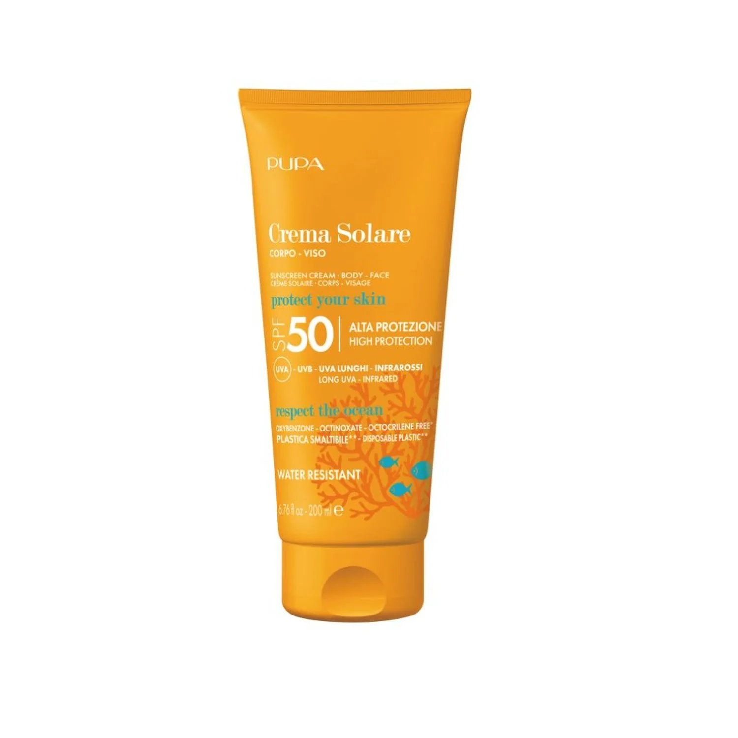 Solari Crema Solare SPF50 - Crema solare corpo alta prot., Solare viso alta prot.