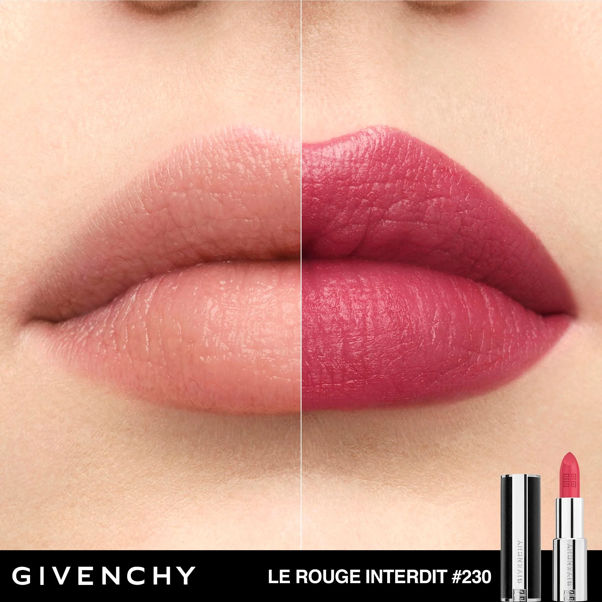 Labbra Le Rouge Interdit Intense Silk - Rossetto