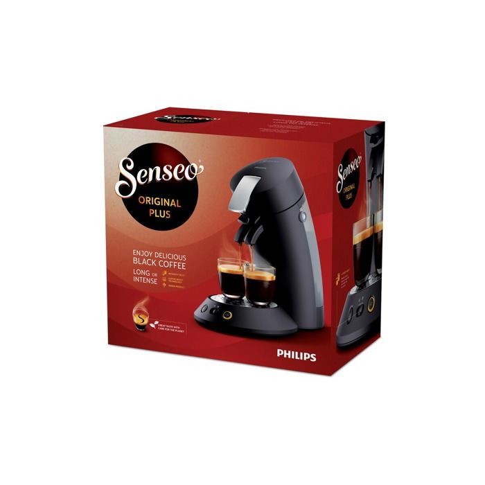 Macchina da caffè a capsule o cialde Philips SENSEO CSA220 61, colore nero/grigio.