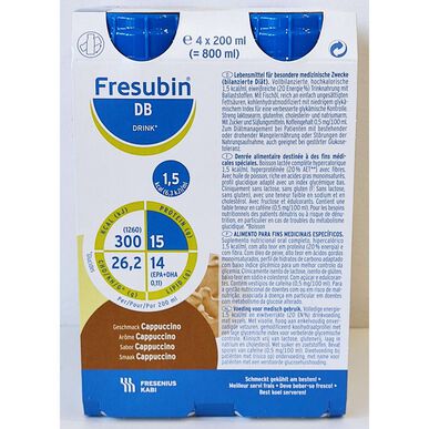 Fresubin-cappuccinojuoma 4 x 200 ml 4 x 200 ml