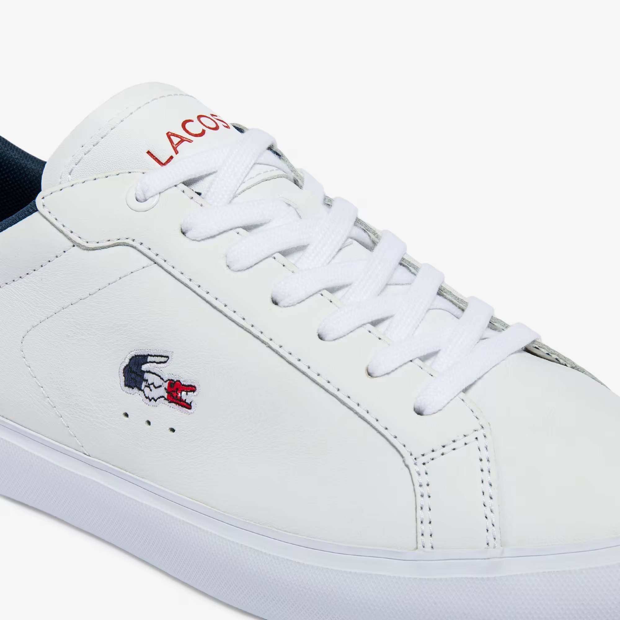 Men's Powercourt Leather Multicolor Sneakers